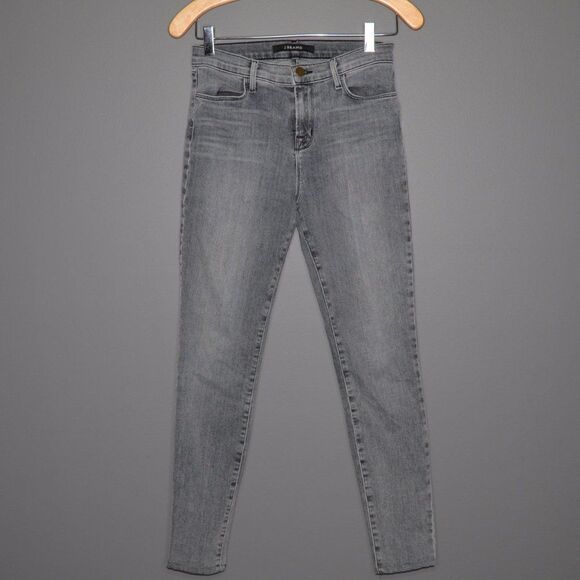 J Brand Maria High Rise Jeans Grey Dove Sz 26 - Picture 2 of 9
